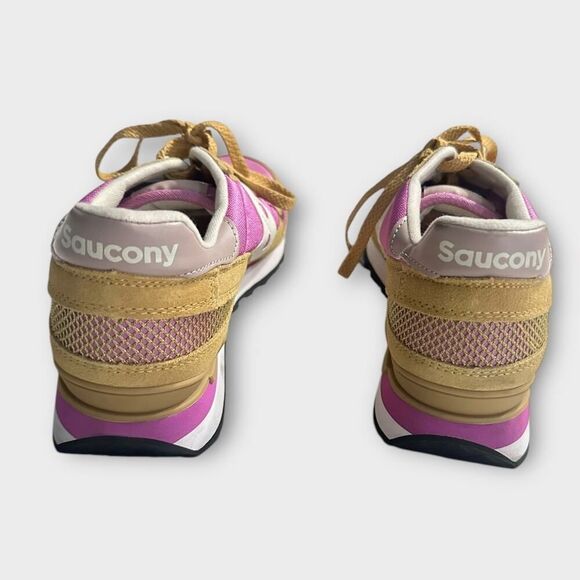 Saucony Shadow Original Sneakers Women's 11 Beige Pink New Collection - Picture 7 of 13